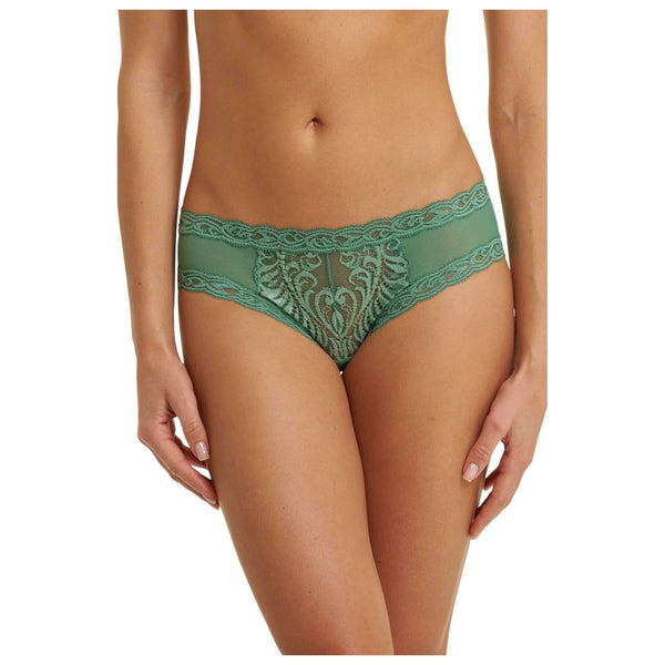Natori Green Feathers Hipster