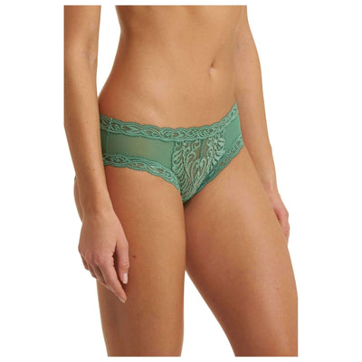 Natori Green Feathers Hipster