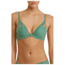 Natori Green Feathers Plunge T-Shirt Bra