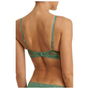 Natori Green Feathers Plunge T-Shirt Bra