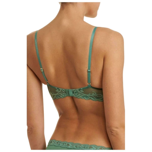 Natori Green Feathers Plunge T-Shirt Bra