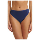 Natori Navy Bliss Bare Cotton High Cut Brief