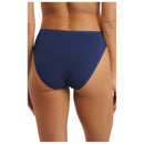 Natori Navy Bliss Bare Cotton High Cut Brief