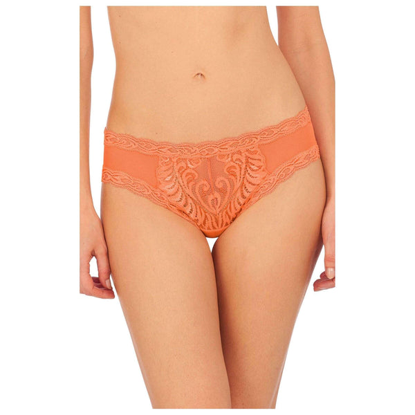 Natori Orange Feathers Hipster