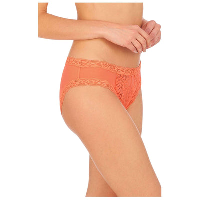 Natori Orange Feathers Hipster