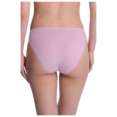 Natori Pink Bliss Bare Cotton High Cut Brief