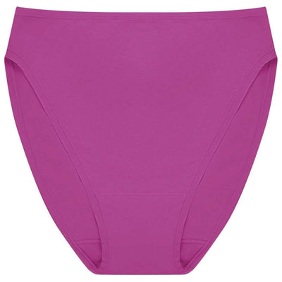 Natori Pink Bliss Bare Cotton High Cut Brief