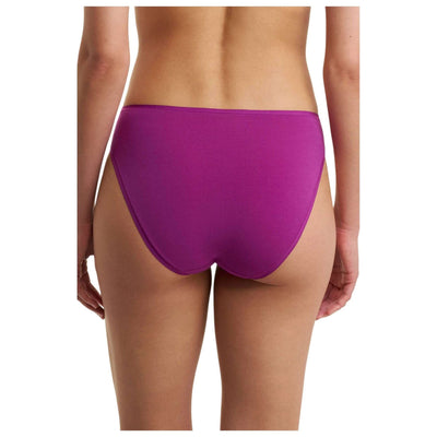 Natori Pink Bliss Bare Cotton High Cut Brief