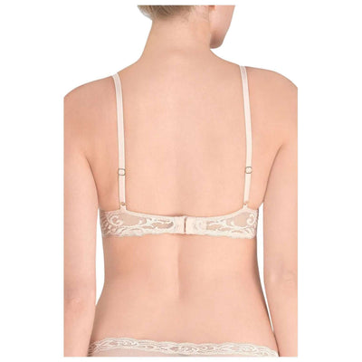 Natori Pink Feathers Plunge T-Shirt Bra