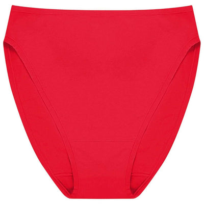 Natori Red Bliss Bare Cotton High Cut Brief
