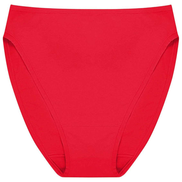 Natori Red Bliss Bare Cotton High Cut Brief