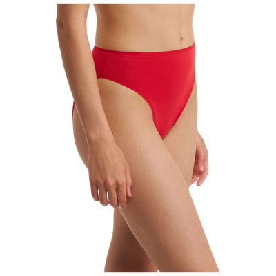 Natori Red Bliss Bare Cotton High Cut Brief