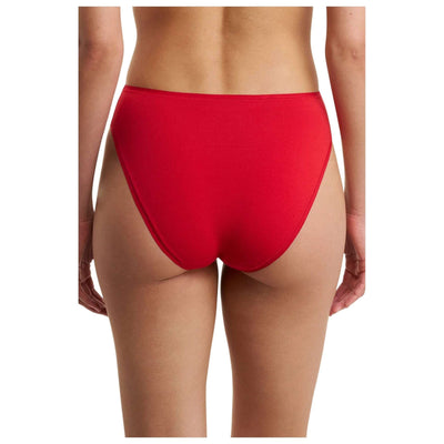 Natori Red Bliss Bare Cotton High Cut Brief
