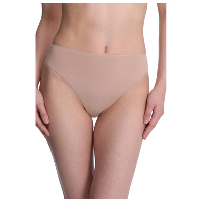 Natori Tan Bliss Bare Cotton High Cut Brief