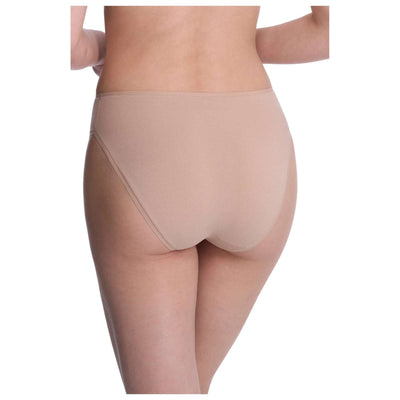 Natori Tan Bliss Bare Cotton High Cut Brief