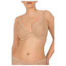 Natori Tan Feathers Plunge T-Shirt Bra