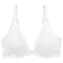 Natori White Feathers Plunge T-Shirt Bra