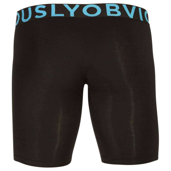 Obviously Black EveryMan AnatoMAX Boxer Brief 9inch Leg