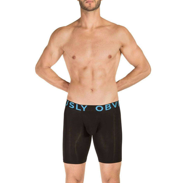 Obviously Black EveryMan AnatoMAX Boxer Brief 9inch Leg