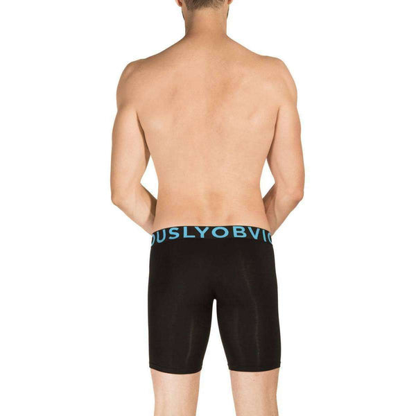 Obviously Black EveryMan AnatoMAX Boxer Brief 9inch Leg