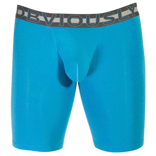 Obviously Blue EveryMan AnatoMAX Boxer Brief 9inch Leg