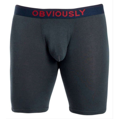 Obviously Grey FreeMan AnatoFREE Boxer Brief 9inch Leg