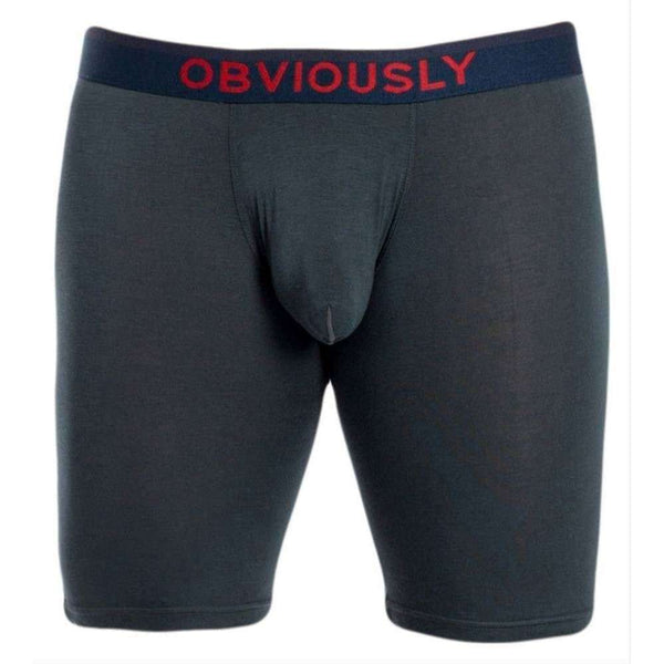 Obviously Grey FreeMan AnatoFREE Boxer Brief 9inch Leg