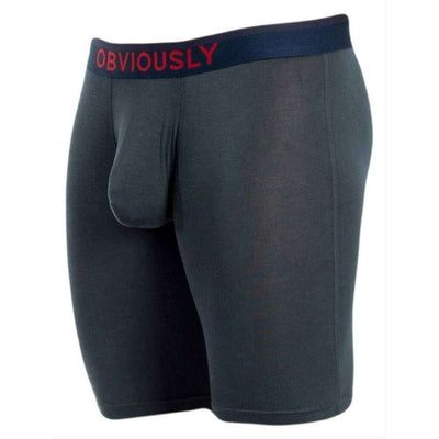 Obviously Grey FreeMan AnatoFREE Boxer Brief 9inch Leg