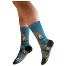 Powder Blue Golfing Socks