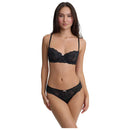 Skarlett Blue Black Captivate Convertible Lace Balconette Bra