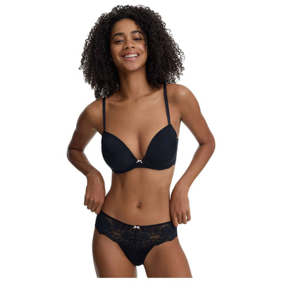 Skarlett Blue Black Captivate Full Coverage T-Shirt Bra