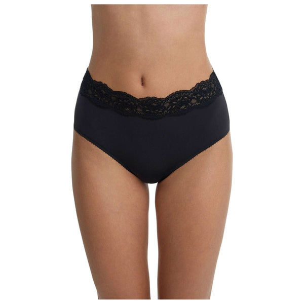 Skarlett Blue Black Divine Lace Trim Brief