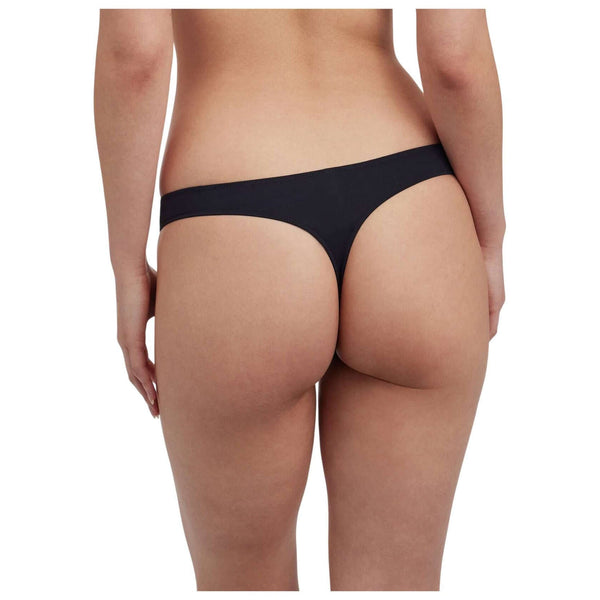 Skarlett Blue Black Entice Front Lace Thong