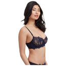 Skarlett Blue Black Entice Lace Balconette Bra