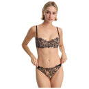 Skarlett Blue Black Entice Lace Balconette Bra