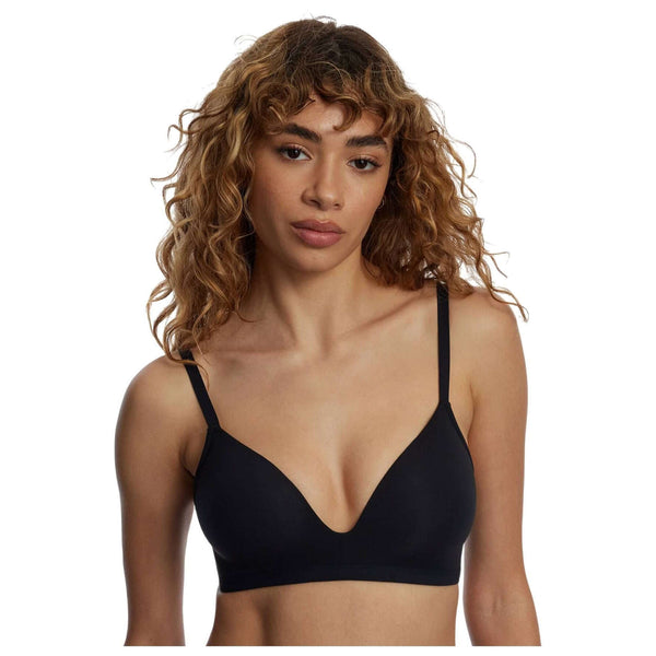 Skarlett Blue Black Prestige Wireless Push-Up Bra
