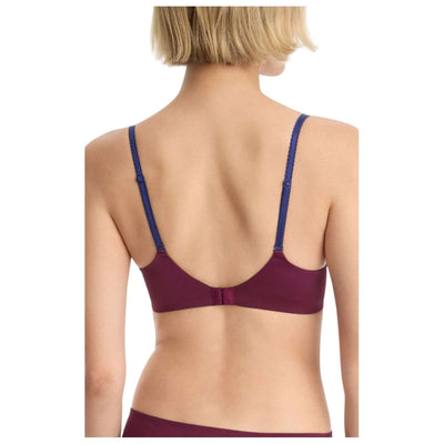 Skarlett Blue Burgundy Captivate Convertible Lace Balconette Bra