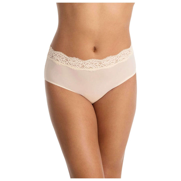 Skarlett Blue Cream Divine Lace Trim Brief