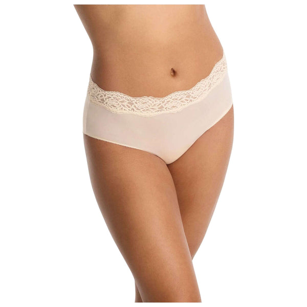 Skarlett Blue Cream Divine Lace Trim Brief