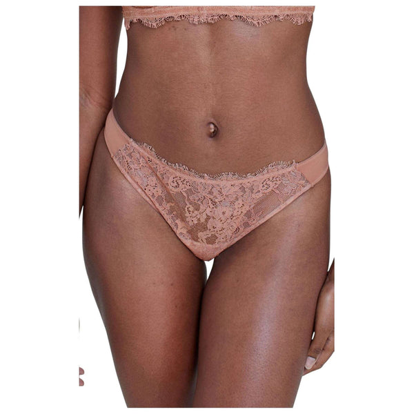 Skarlett Blue Orange Entice Front Lace Thong