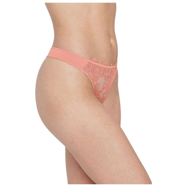 Skarlett Blue Orange Entice Front Lace Thong