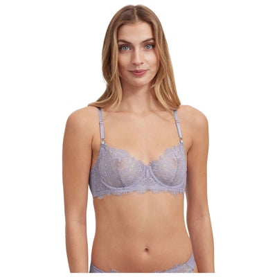 Skarlett Blue Purple Entice Lace Balconette Bra