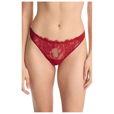 Skarlett Blue Red Entice Front Lace Thong