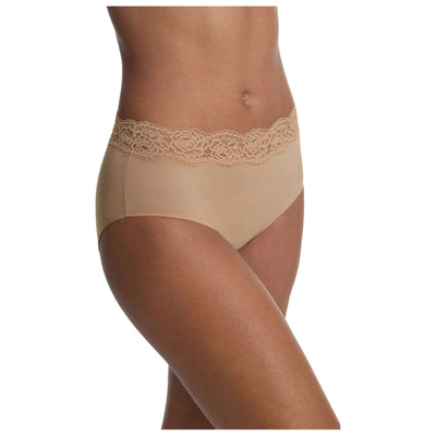 Skarlett Blue Tan Divine Lace Trim Brief