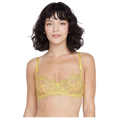 Skarlett Blue Yellow Entice Lace Balconette Bra