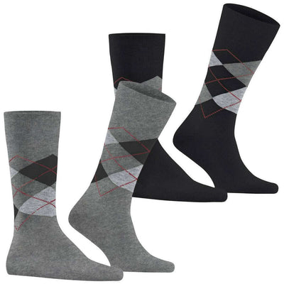 burlington-grey-everyday-argyle-2-pack-socks-34597155