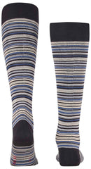 Falke Black Microblock Knee High Socks
