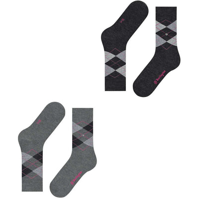 burlington-grey-everyday-argyle-2-pack-socks-34596987