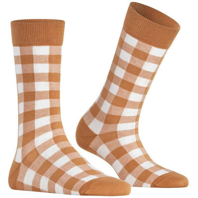 burlington-beige-vichy-socks-34597050