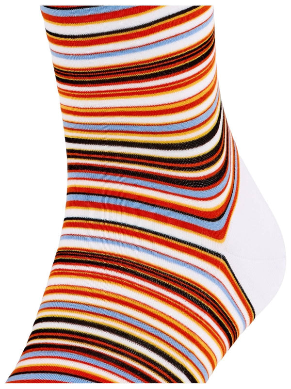 Falke White Microblock Knee High Socks